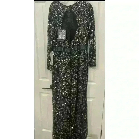 Mac Duggel 4316 Black/antique Gold Beautiful Dress! - Picture 5 of 7